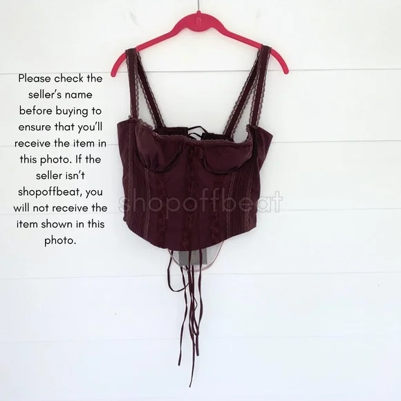 NEW House of CB Gini Top Rich Brown Large+ (XL) - Picture 10 of 13